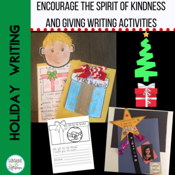 Preview of Holiday Writing Prompts to Encourage the Spirit of Giving and Craft