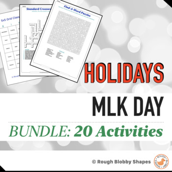 Preview of Holidays - MLK Day - Bundle