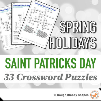 Preview of St. Patrick's Day - Crossword Puzzles