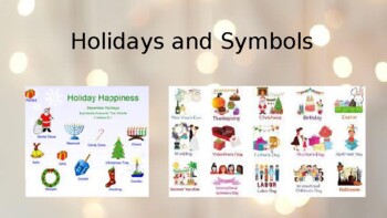 Preview of Holidays, Traditions, and Symbols Pear Deck