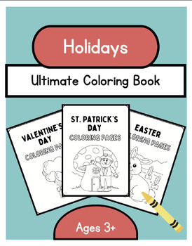 Preview of Holidays Ultimate Coloring Book