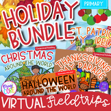 Holidays All Year Virtual Field Trip Bundle 1st Grade - Va