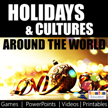 Preview of Holidays and Cultures Around the World Bundle