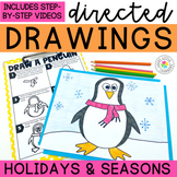 Holidays and Seasons Directed Drawings | with Fall Art Activities