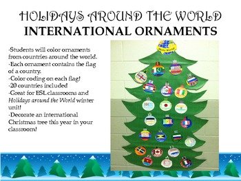 Preview of Holidays around the World:  Christmas Ornaments