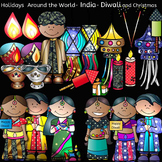 Holidays around the world: India. Diwali and Christmas-48 items!