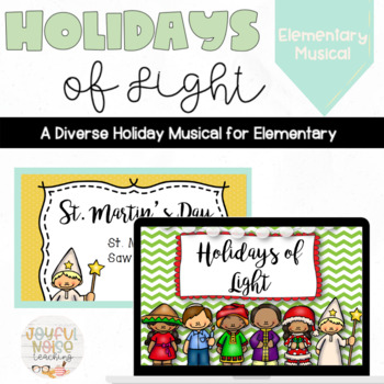 Preview of Holidays of Light: A Diverse Holiday Musical Program for Elementary or Middle