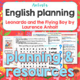 Thematic English planning for Leonardo and the Flying Boy 