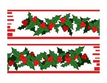 63ft Christmas Bulletin Board Borders Christmas Trees Ugly Sweater Bulletin Board Decorations Christmas Winter Border Paper Holiday Xmas Tree Wave Border for School Classroom Office Party Wall Decor 