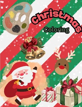Holly Jolly Coloring Pages (Christmas Coloring Pages) by Kaow Natthanitcha