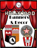 Hollywood Banners & Decor *EDITABLE*