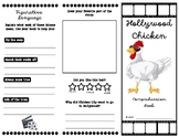 Hollywood Chicken Comprehension Tri-fold HMH Module 4 Week 2