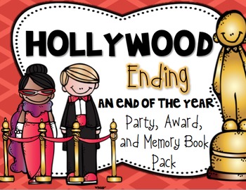 Preview of Hollywood Ending: An End of the Year Party, Award, and Memory Book Pack
