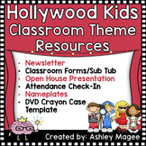 Hollywood Kids Classroom Theme Resources Bundle