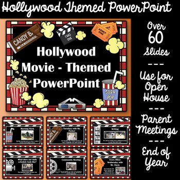 Preview of HOLLYWOOD Open HousePowerPoint(USEThroughout theYear!START off GREAT!)STAND OUT!