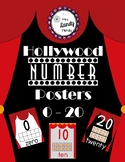 Hollywood Number Posters 0-20