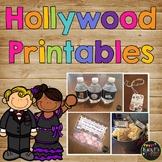 Hollywood Printables for Learning Celebration or End of Ye