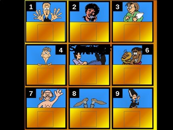 hollywood squares powerpoint template