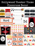 Hollywood Theater Theme - Classroom Decor - EDITABLE PAGES