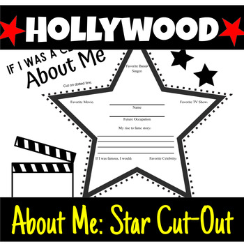 hollywood star template printable