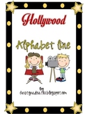 Hollywood Themed Alphabet Line