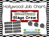 Hollywood Themed Job Chart