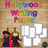 Hollywood Themed Writing Paper l End of Year Party l Celeb