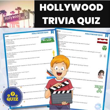 Preview of Hollywood Trivia Quiz | Pop Culture Movies and Entertainment Quiz