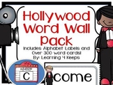 Hollywood Word Wall Pack: Alphabet Labels and Word Cards