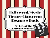 Hollywood or Movie Theme Classroom Resource Pack - Decor, 