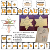 Holocaust Activity: board, Irena Sendler, worksheet (a Hol