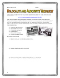 Holocaust & Auschwitz - Webquest with Key (Inside the Nazi