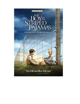 Holocaust: Boy in Striped Pajamas Movie Sheet: World War II and Holocaust