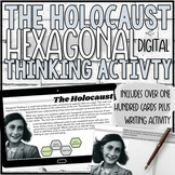 Holocaust DIGITAL Hexagonal Card Activity (Distance Learning)