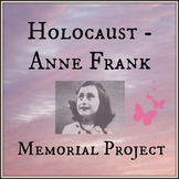 Holocaust / Diary of Anne Frank Memorial Project
