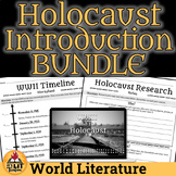 Holocaust Introduction Bundle: WWII Lesson, Activities/Wor