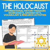 Holocaust: No-Prep Packet Informational History Passages &