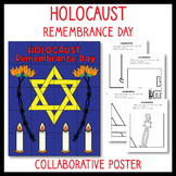 Holocaust Remembrance Day Collaborative Art Poster Colorin