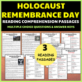 Holocaust Remembrance Day Reading Comprehension Passages|M