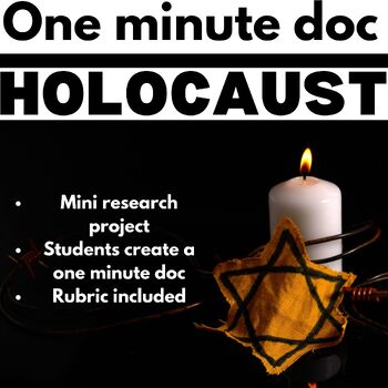 Preview of Holocaust Research- Create a mini documentary