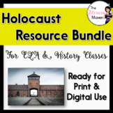 Holocaust Resource Bundle for ELA, History - Print & Digital