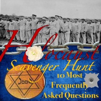 Preview of Holocaust Scavenger Hunt with Google Slides