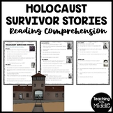 Holocaust Survivor Stories Questions Worksheet World War I