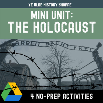 Preview of Holocaust Unit Bundle - World History and AP Euro - Digital Lessons