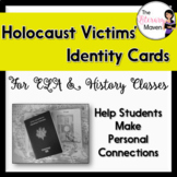 Holocaust Victims' Identity Cards for ELA, History - Print