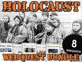 Holocaust - Webquest Bundle (8 Holocaust Webquests with Keys)