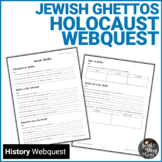 Holocaust Webquest | Jewish Ghettos in WWII