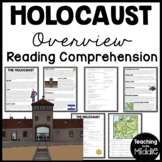 Holocaust Overview Reading Comprehension Worksheet World W