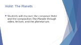 Holst: The Planets