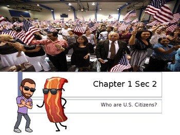Preview of Holt McDougal Civics in Practice Chapter 1 Sec 2 Civics Who are U.S. Citizens